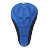Happyyami Comfy Gel Saddle Cushion Cover Breathable and Non-Slip Bike Seat Protector for Men and Women for Indoor and Outdoor Cycling Blue view 1