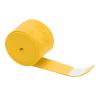 5PCS Handle Overgrip, PU Material Breathable Matte Racket Grip Tape Wear Resistant Sweat Absorbent, Durable Soft Non Sticky Breathable Matte Racket Grip Tape for Badminton Rackets Tennis(Yellow) view 2