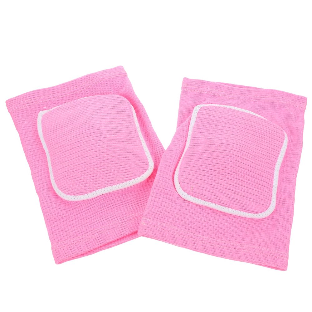 Yardwe 2pairs Portable Knee Brace for Women and Boys and Girls Thickened Sponge Knee Support Sleeve for Yoga Outdoor Activities and Daily Exercise Comfortable and Injury Prevention