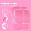 Yardwe 2pairs Portable Knee Brace for Women and Boys and Girls Thickened Sponge Knee Support Sleeve for Yoga Outdoor Activities and Daily Exercise Comfortable and Injury Prevention view 4