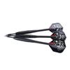 Kisangel 3pcs Darts Set Steel Tip Darts Aluminum Shafts Flights Slim Flights for Home Office Clubs view 4