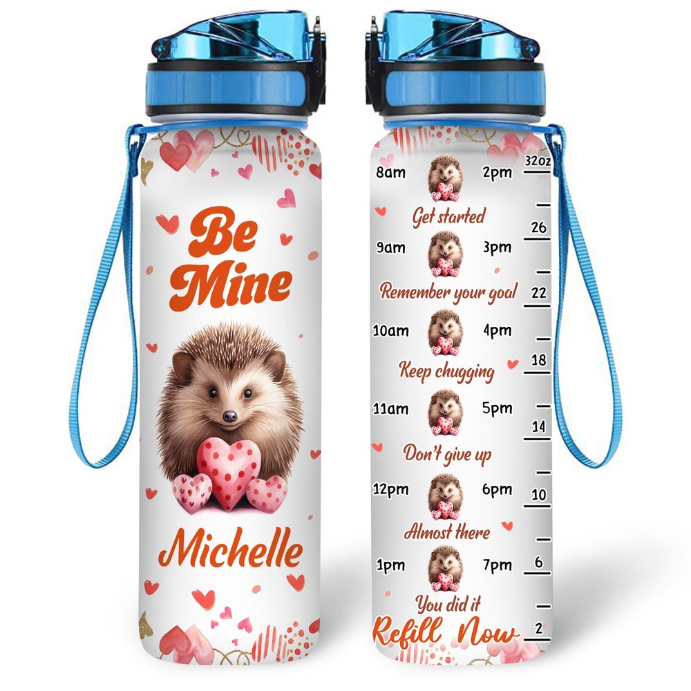 Hyturtle Valentine Water Bottle 02022024 (Hedgehog)