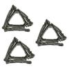 Kisangel 3pcs Folding Canister Stabilization Bracket for Camping Gas Tanks Tripod Support for Outdoor Use for Picnic Stability and Safety view 1