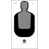 24 Pk, Standard Tq-21 Economy Target Silhouette On 45" Paper Designed for Shelby County Sheriff Size: 24" X 45" view 1