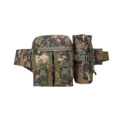 Kisangel Sports Waist Bag Multifunction Pouch Outdoor Fanny Pack Camouflage Bag