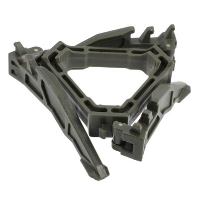 Kisangel 4pcs Camping Canister Stand Bracket Rack Fixed Stand for Outdoor Cooking