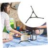 Kisangel 4pcs Camping Canister Stand Bracket Rack Fixed Stand for Outdoor Cooking view 4