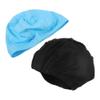 Baluue 2pcs Extra Large Swim Cap for Adults Unisex Design for Thick Hair Flexible Lightweight -Skid Feature view 1