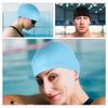 Baluue 2pcs Extra Large Swim Cap for Adults Unisex Design for Thick Hair Flexible Lightweight -Skid Feature view 3
