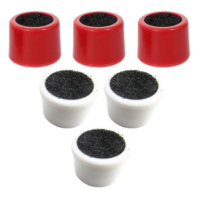 Sosoport 6pcs Billiard Pool Tip Shaper Burnisher Tool Durable Billiard Tip Repair File for Polishing Maintenance Essential Accessory for Pool Enthusiasts