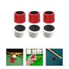 Sosoport 6pcs Billiard Pool Tip Shaper Burnisher Tool Durable Billiard Tip Repair File for Polishing Maintenance Essential Accessory for Pool Enthusiasts view 3