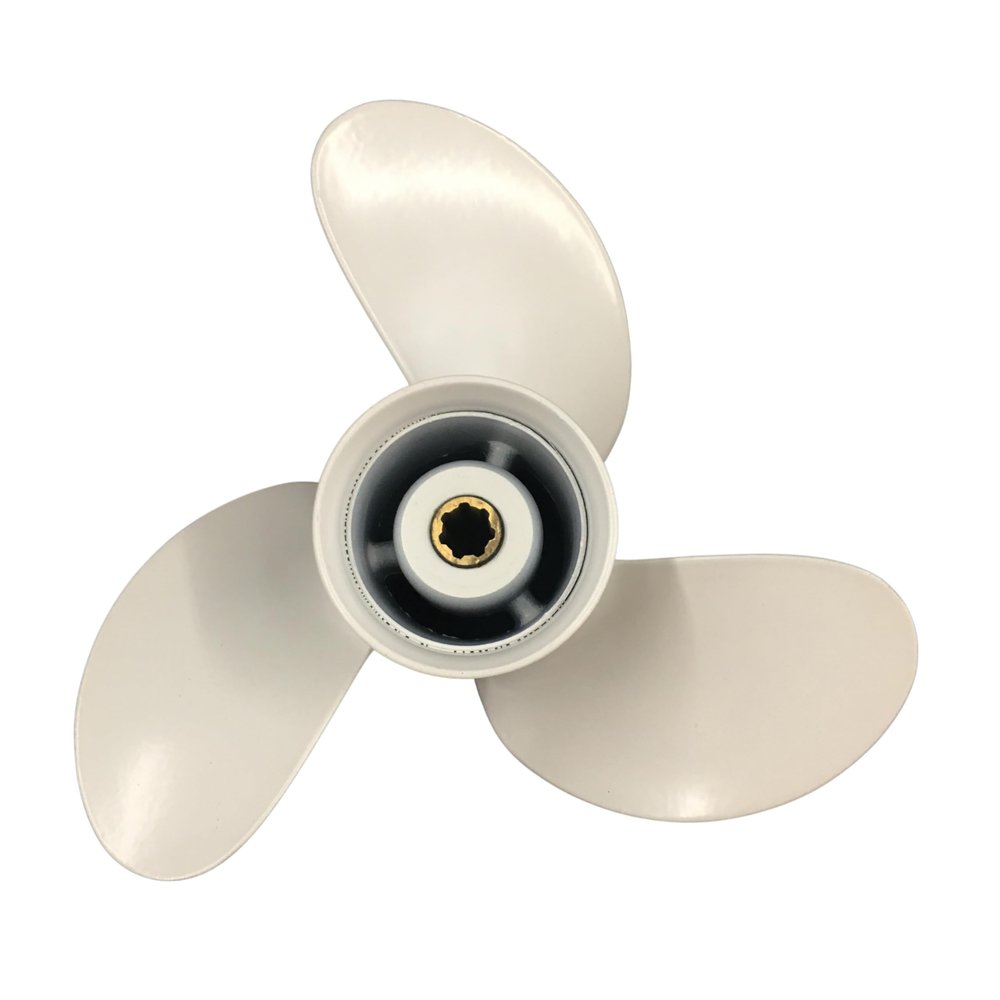 BARDOVEN 6HP 8HP 8.5x8.5 Aluminum Propeller 7 Tooth Fit for Yamaha Outboard Motor 6G1-45941-00-EL