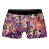 HANZSPROUT Corgi Boxers for Men - Pizza Dog Mens Underwear Boxer Briefs Underwear 5 Size 4XL view 1
