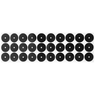 Baluue 1sheet Snooker Marker Dot Billiard Locating Sticker for Pool Table Self-Adhesive Easy to Use Compact Material for Accurate Shots and Training