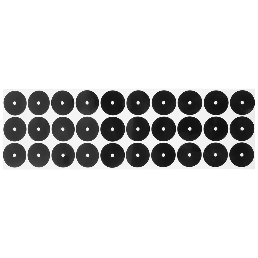 Baluue 1sheet Snooker Marker Dot Billiard Locating Sticker for Pool Table Self-Adhesive Easy to Use Compact Material for Accurate Shots and Training