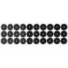 Baluue 1sheet Snooker Marker Dot Billiard Locating Sticker for Pool Table Self-Adhesive Easy to Use Compact Material for Accurate Shots and Training