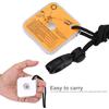 CDQL Emergency Survival Signal Mirror,Signal Mirror Rescue Survival Reflector Mirror with Lanyard Whistle,Outdoor Multifunctional Survival Emergency Rescue Reflective Signal Mirror Tool view 3