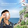 CDQL Emergency Survival Signal Mirror,Signal Mirror Rescue Survival Reflector Mirror with Lanyard Whistle,Outdoor Multifunctional Survival Emergency Rescue Reflective Signal Mirror Tool view 4