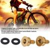 Keenso Alloy Mountain Crank Bolt Bottom Bracket Screw Hole Center Shaft Fixing, Portable and Compact, Anodized (Gold) view 2