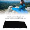 XHTLLO Sleeping Bag Liner, Extra Thick Fleece Provide Better Warmth Soft Sleeping Bag, Delicate Comfortable to Touch Large Space Hug Sleep Pod Adult, for Camping, Travel(Black) view 3
