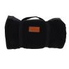 XHTLLO Sleeping Bag Liner, Extra Thick Fleece Provide Better Warmth Soft Sleeping Bag, Delicate Comfortable to Touch Large Space Hug Sleep Pod Adult, for Camping, Travel(Black) view 4