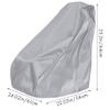Hubceuo Boat Seat Cover, Outdoor Waterproof Pontoon Captain Boat Bench Chair Seat Cover, Chair Protective Covers view 3