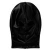 DINORMIN Unisex Adults Wet Look Full Face Mask Shiny Sequins Headgear Party Clubwear Cosplay Costume Black One Size view 3