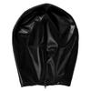 DINORMIN Unisex Adults Wet Look Full Face Mask Shiny Sequins Headgear Party Clubwear Cosplay Costume Black One Size view 4