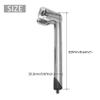 Hubceuo 22.2MM Bike Quill Stem, BMX Quill Stem Bike Handlebar Stem Riser Parts Road Bike Stand Stems Mountain Bicycle, silver view 3