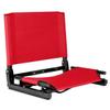 StadiumChair Gamechanger Bleacher Seat Red view 1