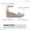 ABEO Riviera Ankle Sandals For Women | Wedge Sandals For Women | Arch Support Sandals | Ball of Foot Pain Relief | Built-In Metatarsal Pads Women | Ball Of Foot Cushions for Women Pink Nubuck 9 Medium view 3
