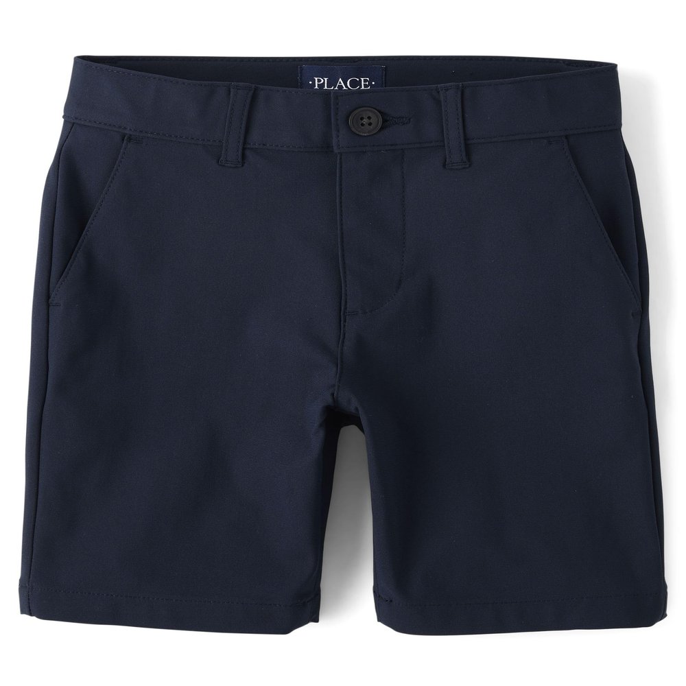 The Children's Place,Boys,Uniform Quick Dry Chino Shorts,Tidal,5