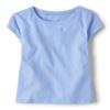 The Children's Place Girls Basic Short Sleeve Layering Tees Pink/Daybreak 2-Pack XX-Large view 2