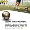 2 Pcs World Cup 2010 Match Ball Famous Football Replica, Soccer Ball Size 5, 2010 World Cup Ball is Made from Premium Rexine, Gift for Soccer Fan view 4