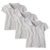 The Children's Place,Girls,Multipack Short Sleeve Pique Polos,Lunar 3-Pack,Small view 1