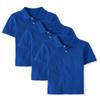 The Children's Place,Boys,Multipack Short Sleeve Pique Polos,Blue 3-Pack,XX-Large view 1