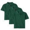 The Children's Place,Boys,Multipack Short Sleeve Pique Polos,Spruceshad 3-Pack,X-Small view 1