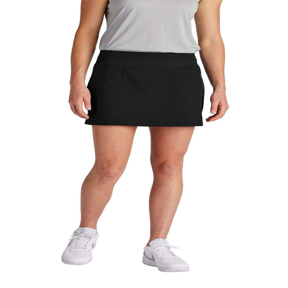SPORT-TEK Women's Repeat Skort Black