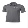 Sport Your Gear Maine Bears Prime Athletic Logo Micropique Sport-Wick Golf Polo - Grey, Maine Sport Gray, Large view 1