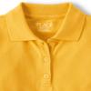 The Children's Place,Girls,Multipack Short Sleeve Pique Polos,Yellow/Daybreak/White 3-Pack,X-Small view 2