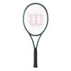 Wilson Blade 100 V9 Strung Performance Tennis Racket - Grip Size 4-4 1/2", Strung with Sensation 16 Natural at Mid Range Tension view 1