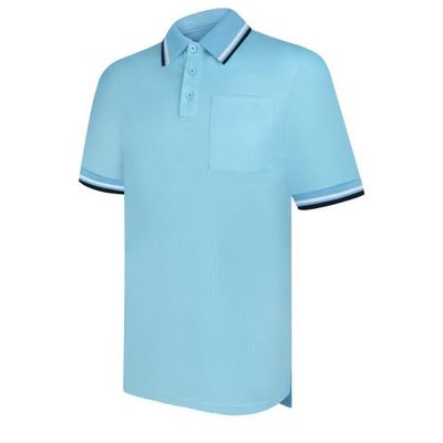 United Attire Baseball Umpire Shirt (Short Sleeve, Powder Blue, 2X-Large)