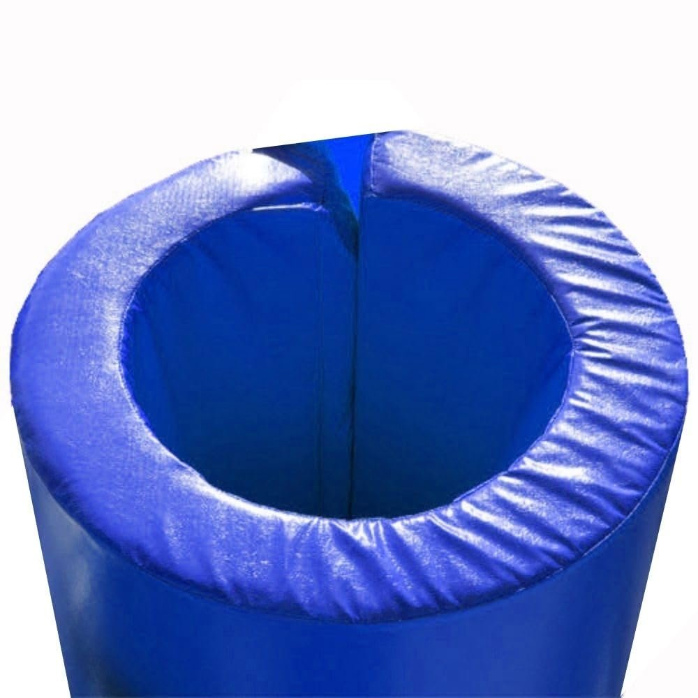 We Pad It Goal Post Pad, 4 FT Tall, 2 Thick Foam, Hook/Loop Closure, Indoor/Outdoor, Weatherproof, UV-Resistant, Pickleball Post Pad