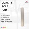 We Pad It Goal Post Pad, 4 FT Tall, 2 Thick Foam, Hook/Loop Closure, Indoor/Outdoor, Weatherproof, UV-Resistant, Pickleball Post Pad view 4