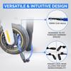 DocksLocks Security Cable Lock Set, Resettable Combination Lock, Mounting Bracket, Portable and Compact for Bikes, Scooters and More, 4ft view 4
