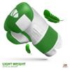 Boxing Gloves for Men & Women, Boxing Training Gloves, Kickboxing Gloves, Sparring Gloves, Heavy Bag Workout Gloves for Boxing, Kickboxing, Muay Thai, MMA (Green & White, 12 oz) view 3