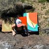 Asana Rock Star - Supplemental Bouldering Crash Pad - Sit Start Bouldering Mat, Climbing Crash Pad Gap Cover, Sport Mat & Essential Bouldering Gear (36" x 23" x 1") Made in USA (Cool) view 2