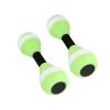 Water for Pool Exercise Water Dumbbells Water Aerobics Pool Barbells, Green and White view 1