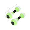 Water for Pool Exercise Water Dumbbells Water Aerobics Pool Barbells, Green and White view 4
