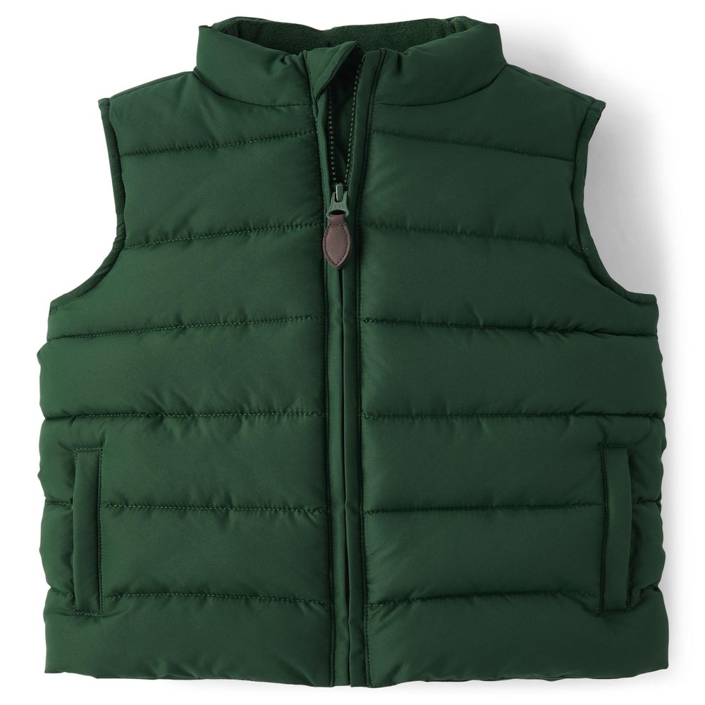 Gymboree,Boys,And Toddler Zip Up Puffer Vest,Fir,7